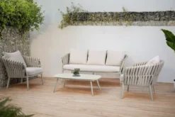 barths Torino Lounge-Set 3-teilig - Sand