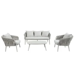barths Torino Lounge-Set 3-teilig - Sand