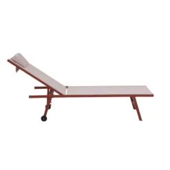 barths Travis Liegestuhl – Terracotta