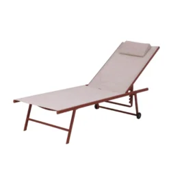 barths Travis Liegestuhl – Terracotta