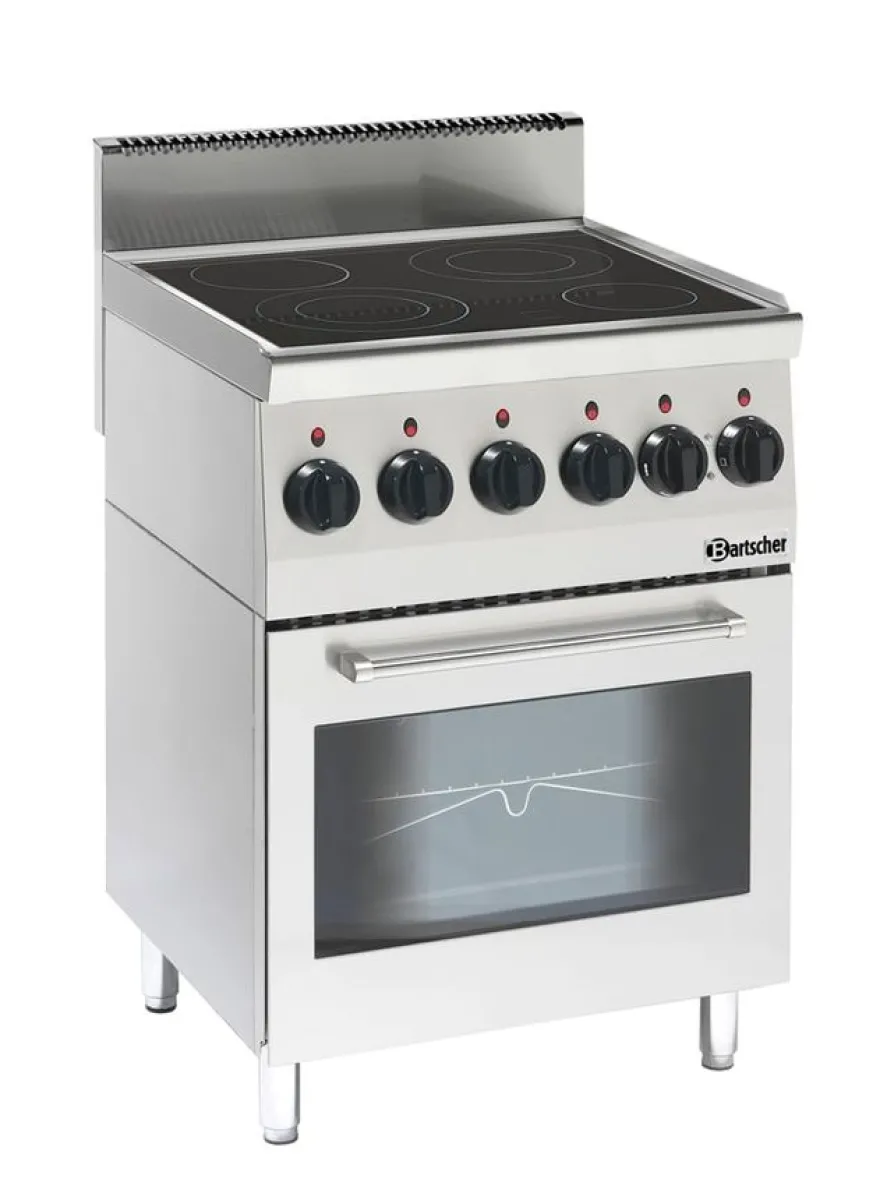 Bartscher Ceranherd 600 Imbiss mit Elektro-Multifunktionsbackofen