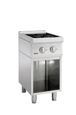 Bartscher Elektro-Ceranherd 700 mit offenem Unterbau 400x700