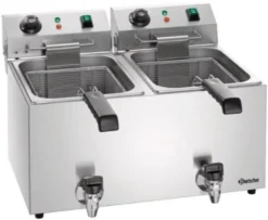Bartscher Elektro-Fritteuse SNACK IV Plus 2 x 9L