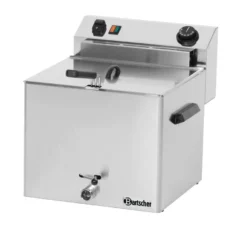 Bartscher Elektrofritteuse PROFI 10 Liter mit Fettablasshahn