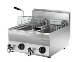 Bartscher Elektro-Fritteuse 650 Snack 2x10L - Tischgerät