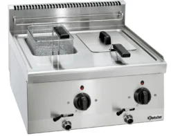 Bartscher Elektro-Fritteuse 600 Imbiss 2 x 6L - Tischgerät