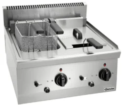 Bartscher Elektro-Fritteuse 600 Imbiss 2 x 8L - Tischgerät