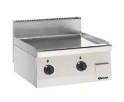 Bartscher Elektro-Grillplatte 600 Imbiss glatt 600x600