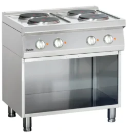 Bartscher Elektroherd 700 mit offenem Unterbau 800x700