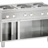 Bartscher Elektroherd 700 mit offenem Unterbau 120x700