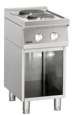Bartscher Elektroherd 700 mit offenem Unterbau 400x700