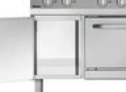 Bartscher Elektroherd 700 rund mit Elektrobackofen und Unterschrank