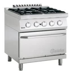 Bartscher Gasherd Serie 700 Classic, 4 Flammen - Standgerät