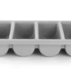 Besteckbehälter GN 1/1 - 4 Fächer schwarz