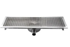 Bodenablauf aus Edelstahl - 900 x 300 x 133 mm