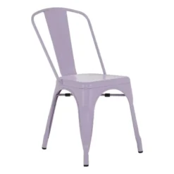 Bolero Bistro Metallstühle Lila Pop (4 Stück)