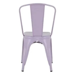 Bolero Bistro Metallstühle Lila Pop (4 Stück)