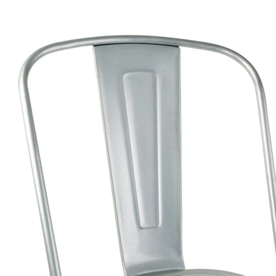 Bolero Bistro Stühle aus verzinktem Stahl (4 Stück)
