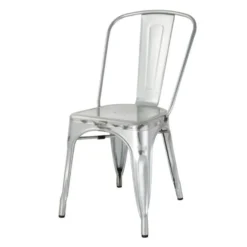Bolero Bistro Stühle aus verzinktem Stahl (4 Stück)