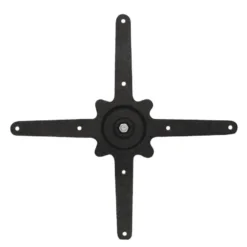 Bolero Doppeltischfuß Gusseisen 72cm hoch, 2 Stück