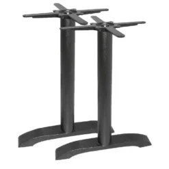 Bolero Doppeltischfuß Gusseisen 72cm hoch, 2 Stück