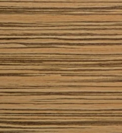 Bolero Esszimmerstühle Buchenfurnier Zebrano - 4 Stück