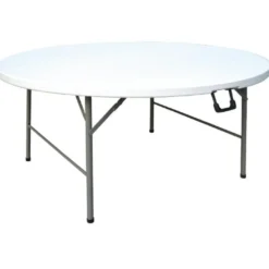 Bolero Klapptisch Ø1530 mm weiß