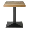 Bolero quadratische Tischplatte Urban Dark 70cm