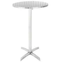 Bolero runder klappbarer Stehtisch Edelstahl 60cm
