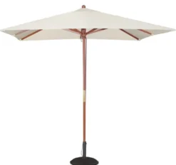 Bolero Sonnenschirm quadratisch - 2500x2500 mm - creme
