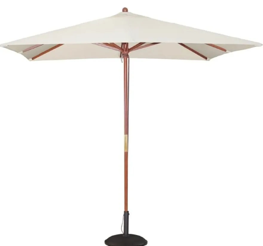 Bolero Sonnenschirm quadratisch - 2500x2500 mm - creme