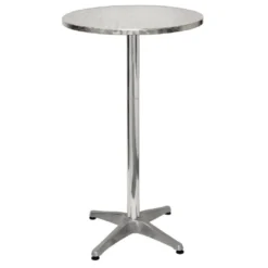 Bolero Stehtisch Ø600 mm Edelstahl