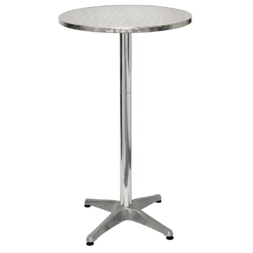 Bolero Stehtisch Ø600 mm Edelstahl