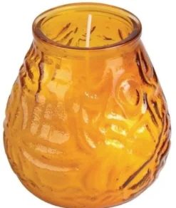 Bolsius Windlichter Lowboy amber - 12 Stk.