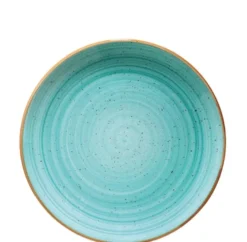 Bonna Premium Porcelain Aura Aqua Gourmet Teller flach 27cm
