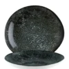 Bonna Premium Porcelain Cosmos Black Vago Teller tief 26 cm, schwarz