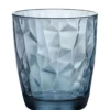 Bormioli Rocco Diamond Ocean Blue Acqua Tumbler 30,5 cl mit Füllstrich bei 20 cl, blau