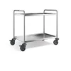 B.PRO Servierwagen SW 10 x 6-2, Kunststoffrollen