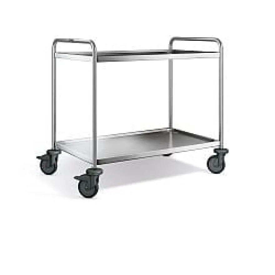 B.PRO Servierwagen SW 10 x 6-2, Kunststoffrollen