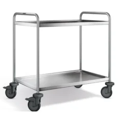 B.PRO Servierwagen SW 9 x 6-2, Kunststoffrollen