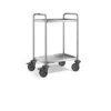 B.PRO Servierwagen SW 6 x 4-2, Kunststoffrollen