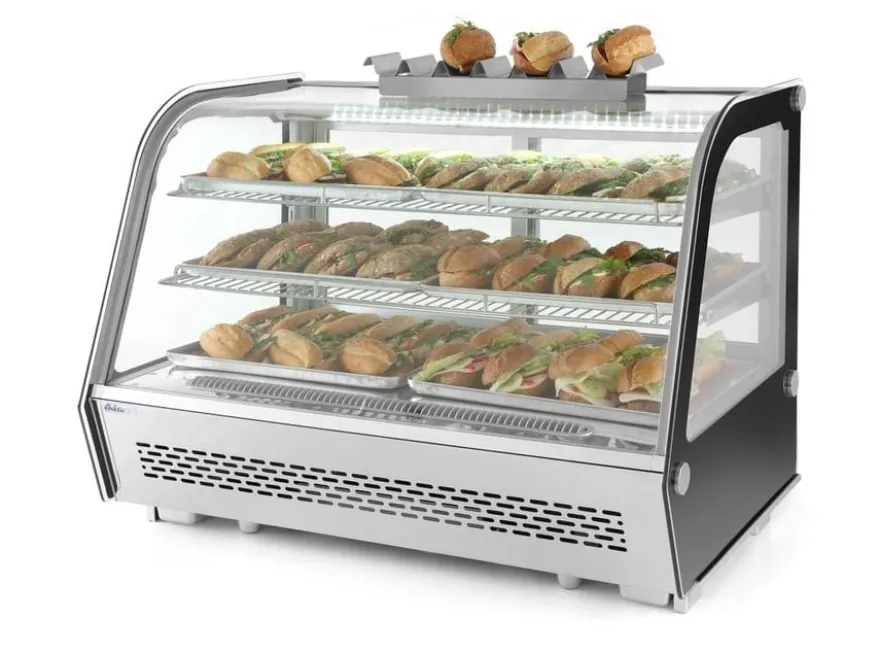 Brötchenhalter Edelstahl für 7 Brötchen 475x105x60mm