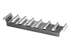Brötchenhalter Edelstahl für 7 Brötchen 475x105x60mm