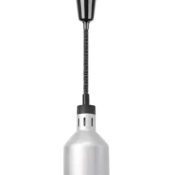 Buffalo ausziehbare Wärmelampe mit Silber-Finish