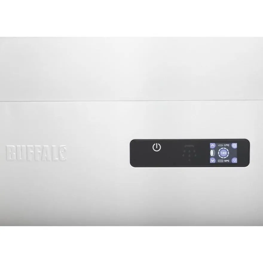 Buffalo Digital-Durchschubgeschirrspüler mit Ablaufpumpe 9,7 kW Dreiphasen
