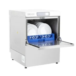 Buffalo Digitale Untertischspülmaschine mit Ablaufpumpe 500mm Korb 3,6 kW Einphasenanschluss