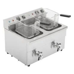 Buffalo Doppel-Induktionsfritteuse 2x 3000W