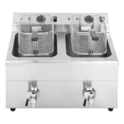 Buffalo Doppel-Induktionsfritteuse 2x 3000W