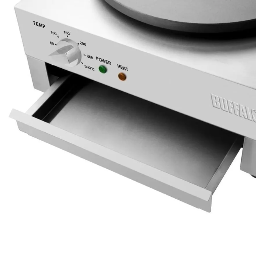 Buffalo Elektro-Crêpes-Eisen - 1 Kochplatte Ø 400 mm