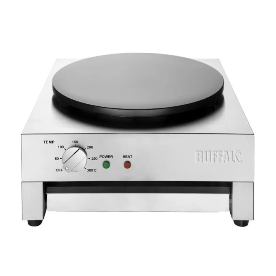 Buffalo Elektro-Crêpes-Eisen - 1 Kochplatte Ø 400 mm